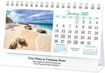 2025 Beaches Desk Calendar, Qty 1000