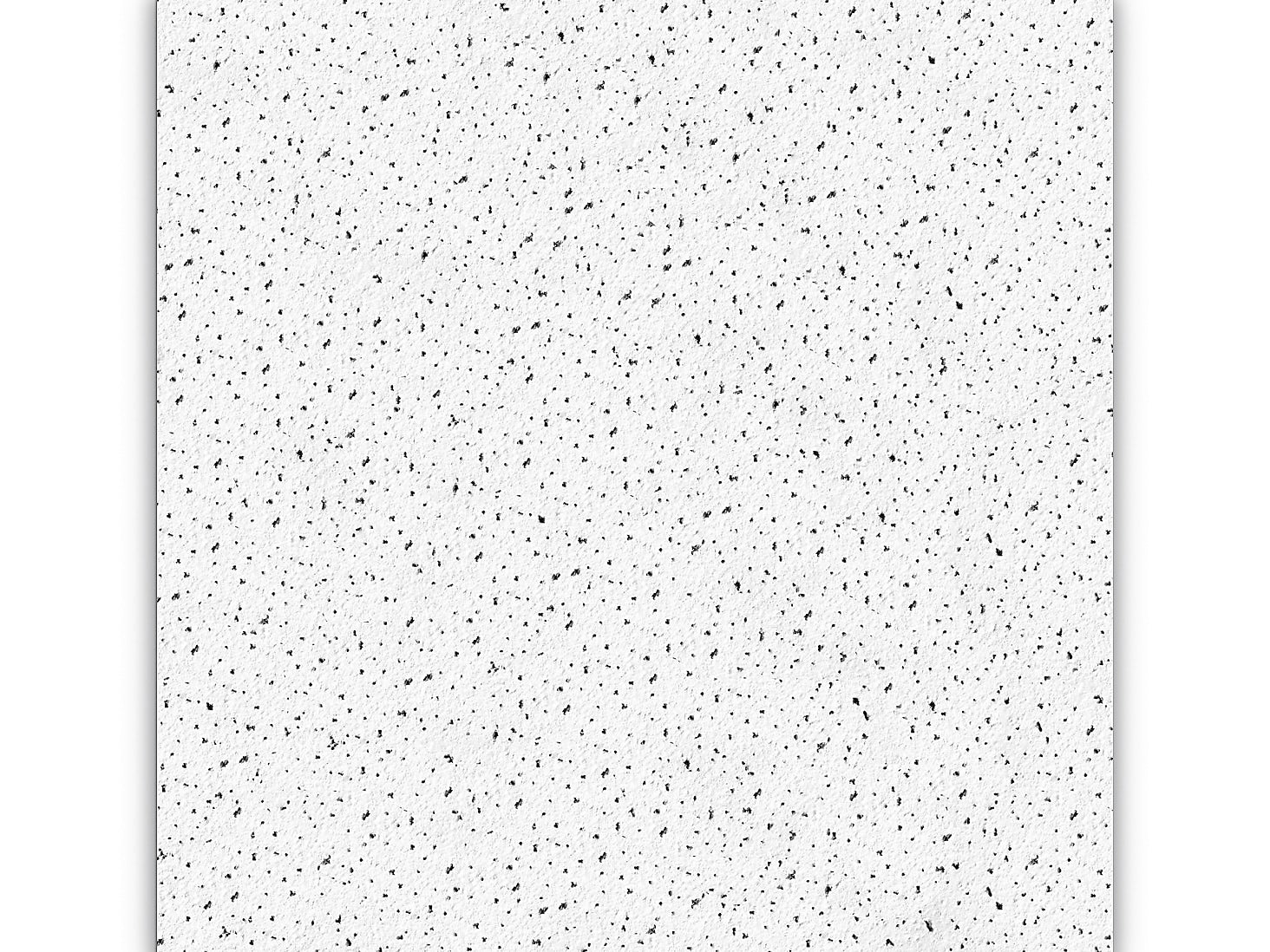 Armstrong FINE FISSURED Square Lay-In Edge Ceiling Tile, 24" x 24", White, 12/Carton (BP1713)
