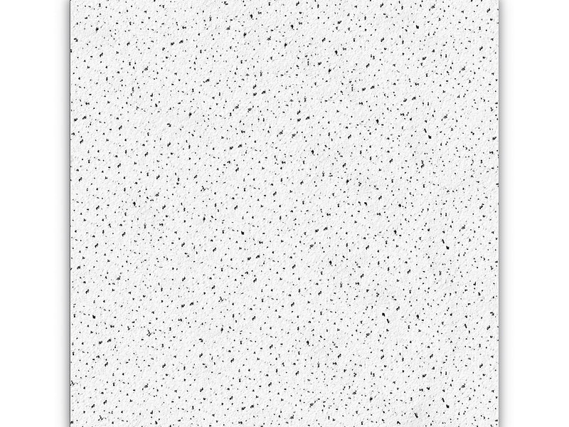 Armstrong FINE FISSURED Square Lay-In Edge Ceiling Tile, 24" x 24", White, 12/Carton (BP1713)