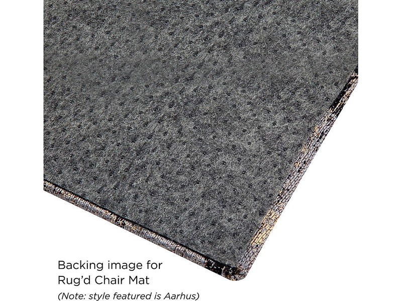 Anji Mountain Rug'd Galaxy Carpet & Hard Floor Gaming Chair Mat, 36" x 48", Blue (AMB9116)