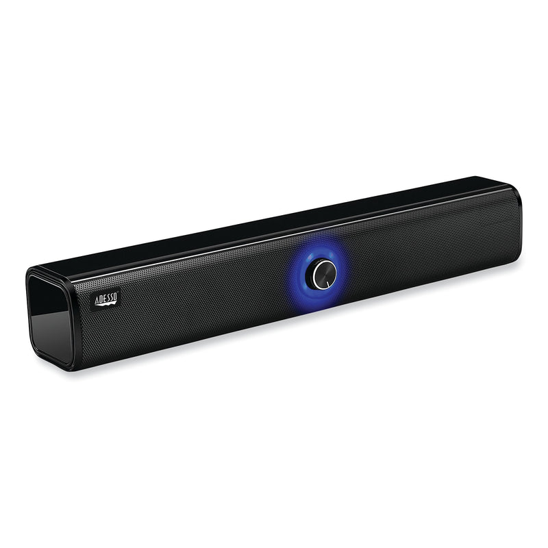 Adesso Wireless Multimedia Soundbar Speaker 20W Xtream S6, Black (ADEXTREAMS6)