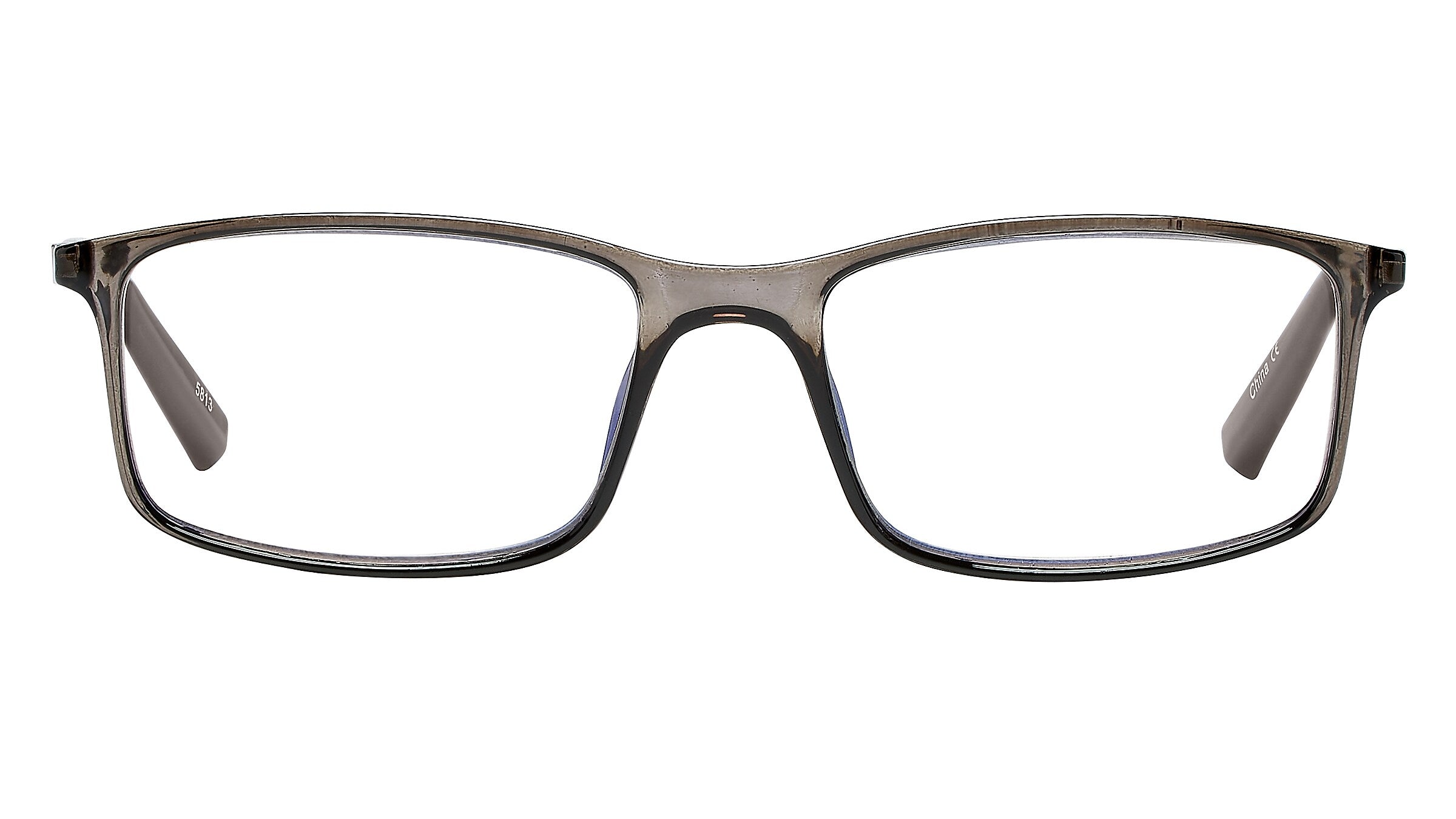SAV Optitek Blue Light +2.00 Reading Glasses, Gray (E7259)