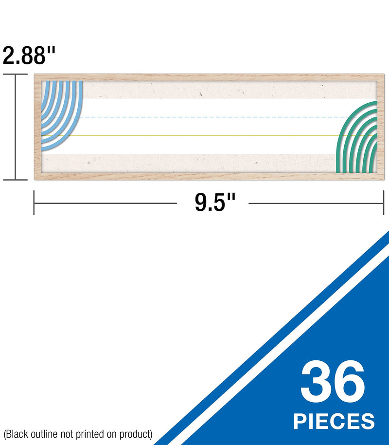 Carson Dellosa Education True to You Desk Nameplates, 9.5" x 2 7/8", 36/Pack (122158)