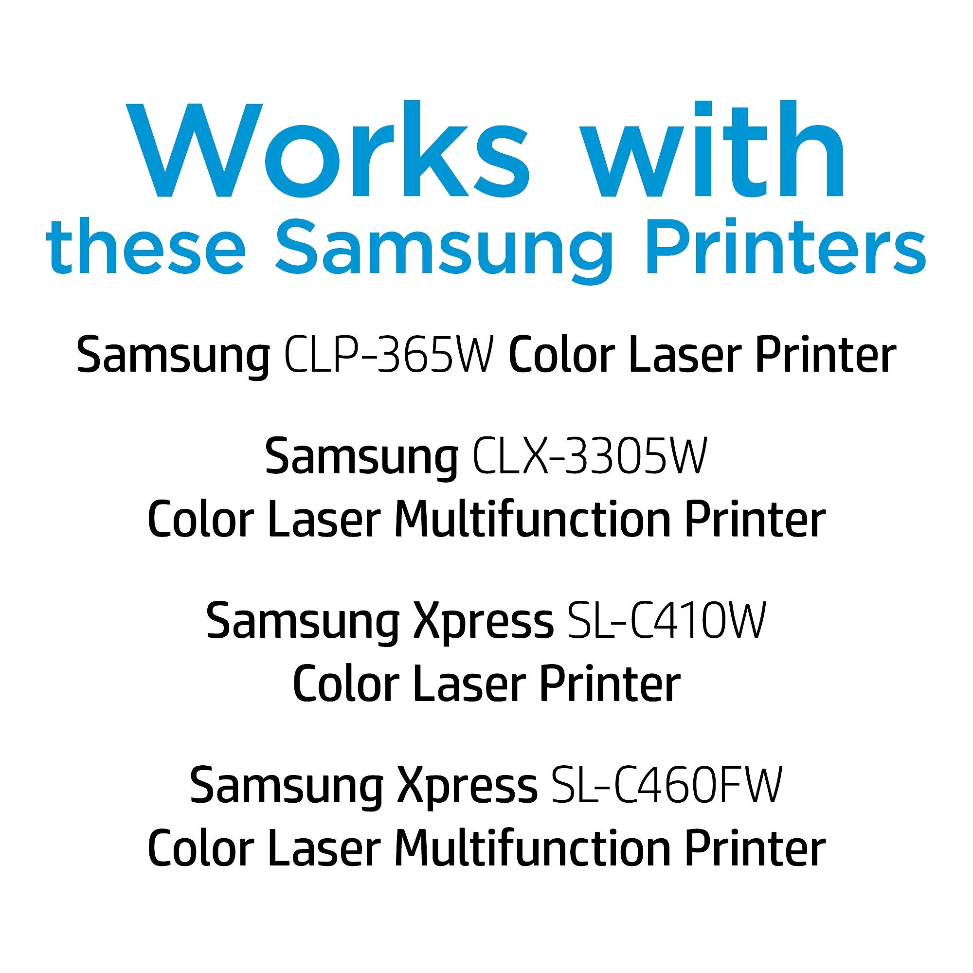 HP Y406S Yellow Standard Yield Toner Cartridge, Prints Up to 1,000 pages (SU462)