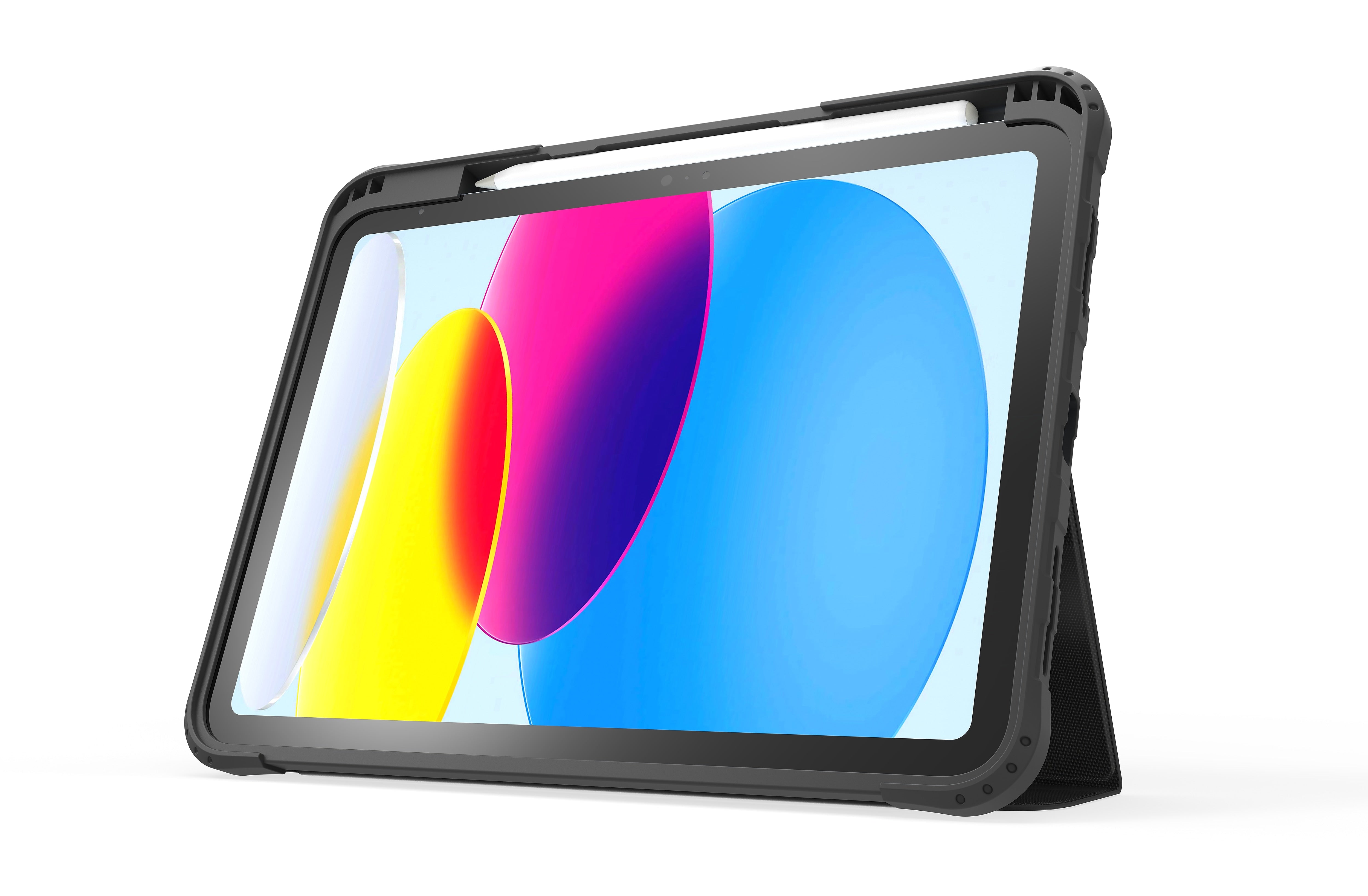 TechProtectus MagStand Rugged Folio Case for iPad Air 11" (M2) 2024 Black (TP-BK-IPA11F)