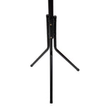 Mind Reader Freestanding Coat Rack, Multi-Hook Organizer, Black, Metal (CRACK11-BLK)