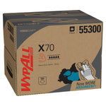WypAll PowerClean X70 Cloths, 11.1" x 16.8", White, 192 Sheets/Box (55300)