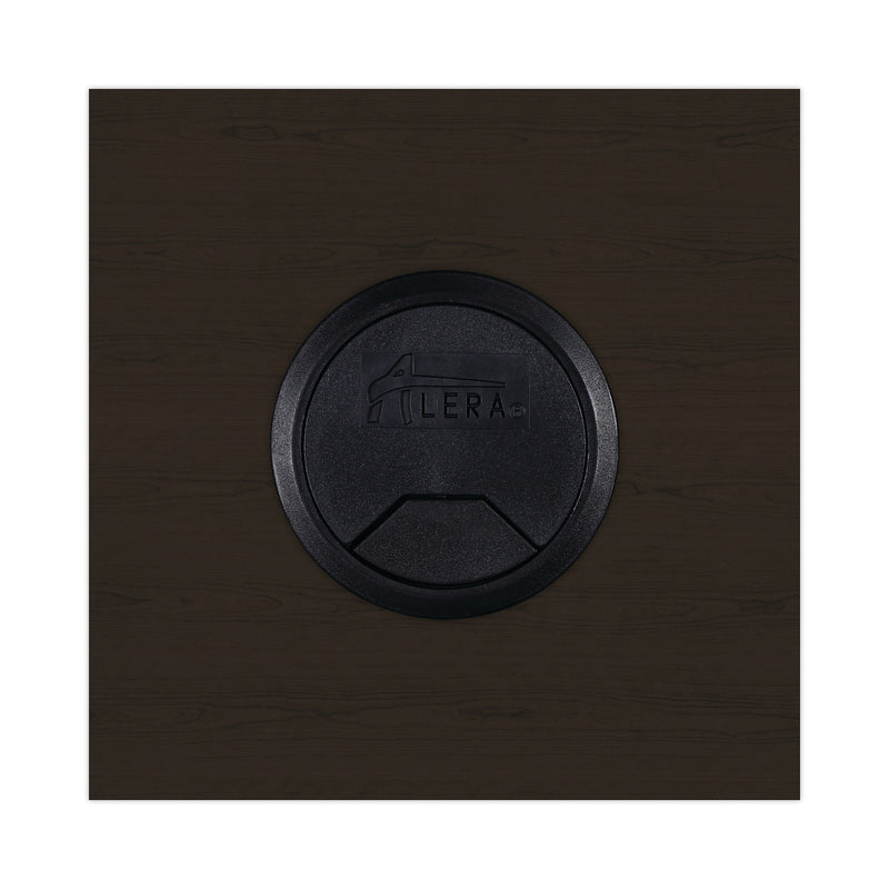 Alera Valencia Series Straight Front Desk Shell, 47 1/4w X 29 1/2d X 29 1/2h, Espresso