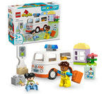LEGO DUPLO Town Ambulance & Driver, 19 Pieces (10447)