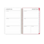 2026 Blue Sky Fly By 5" x 8"  Weekly & Monthly Planner, Plastic Cover, Multicolored (140196-26)