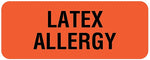Latex Allergy Alert Label, 2-1/4" x 7/8"