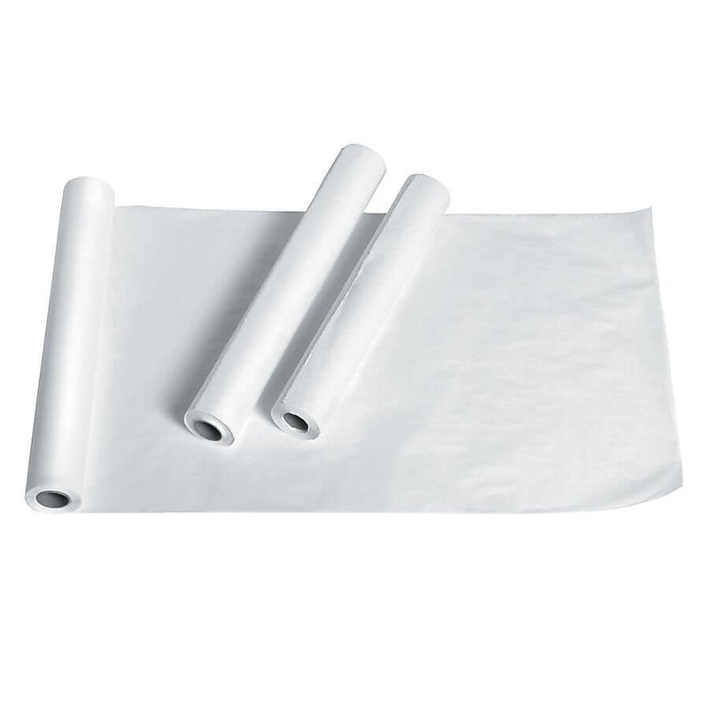 Medline 125'L x 18"W Exam Table Paper, Crepe, 12/Carton (NON23324)