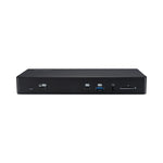 Kensington® SD4850P USB-C 10 Gbps Dual Video Driverless Docking Station, Black