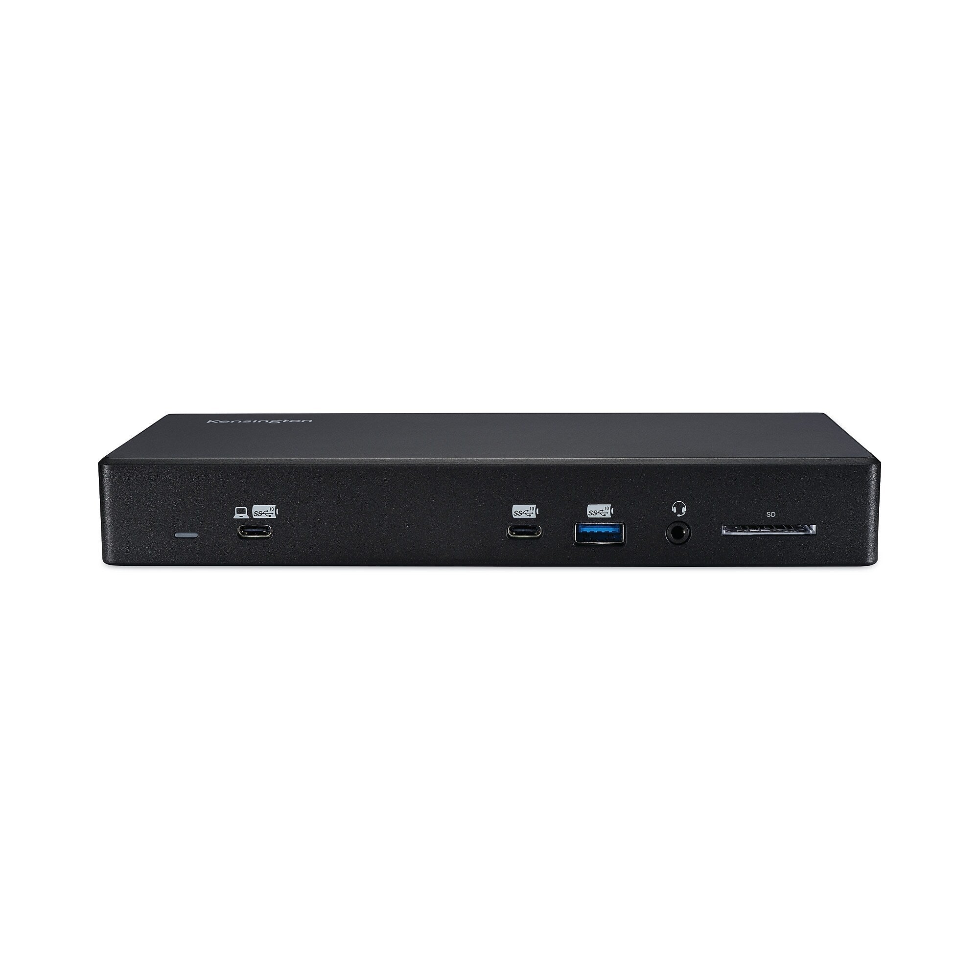 Kensington® SD4850P USB-C 10 Gbps Dual Video Driverless Docking Station, Black