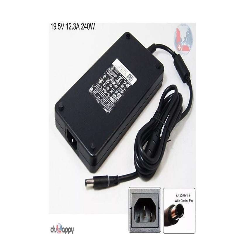 Dell 240W Charger for Precision M6400 Laptop, Black (331-0753)