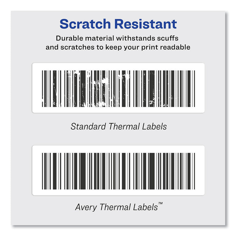 Avery Multipurpose Thermal Labels, 2 5/16" x 4", 300/Roll, 1 Roll/Box