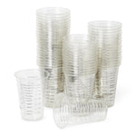 Graduated Disposable Plastic Drinking Cups, 10oz, 50/Pack, 20 Packs/Carton (NON03010BAR)