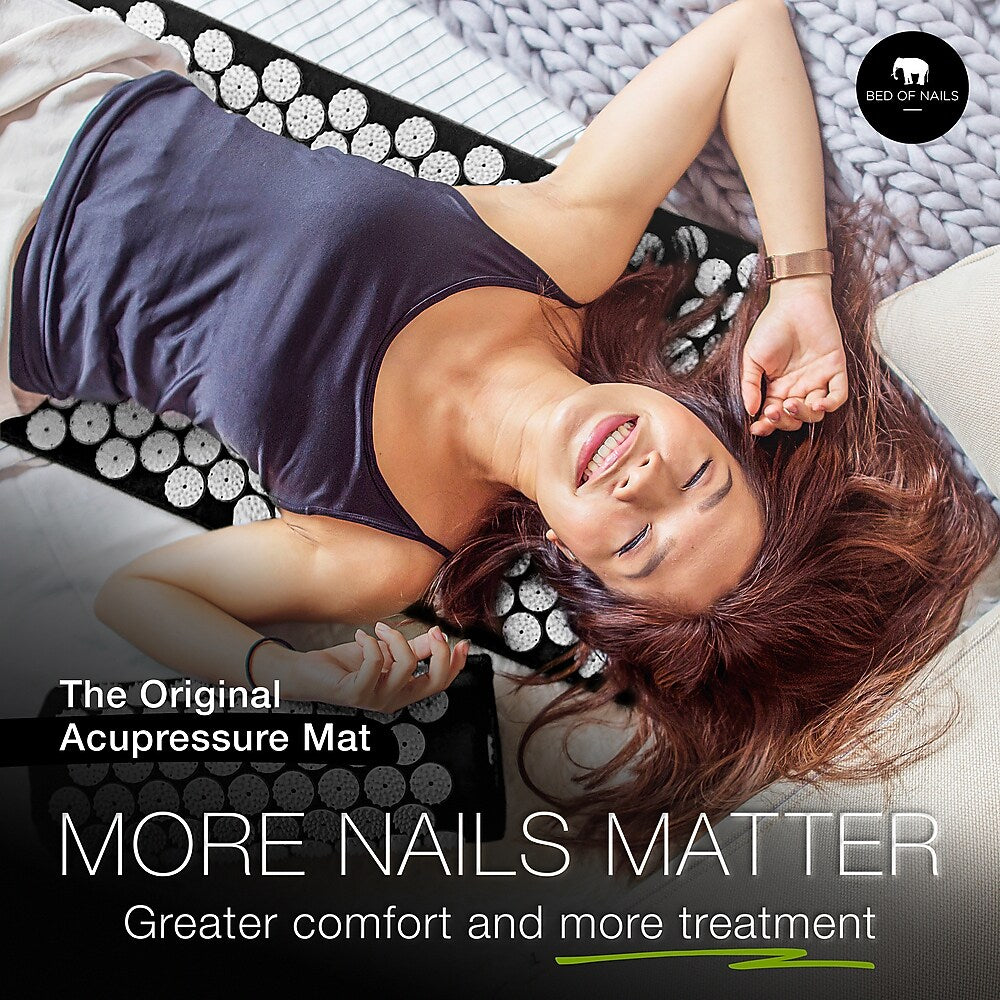 Bed of Nails Acupressure Mat, Black (1910)