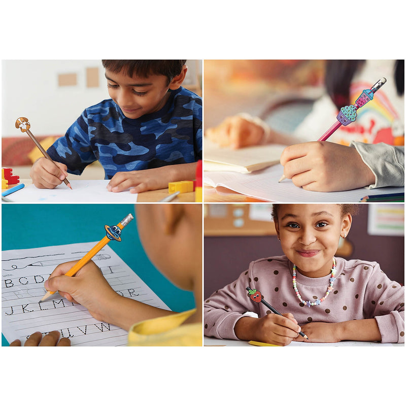 Teacher Created Resources Pencil Charms, Multicolored, 60/Pack, 3 Packs/Bundle (TCR20003-3)