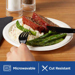 Dixie Basic 8.5" Paper Plates, White, 500/Carton (DBP09WCT)