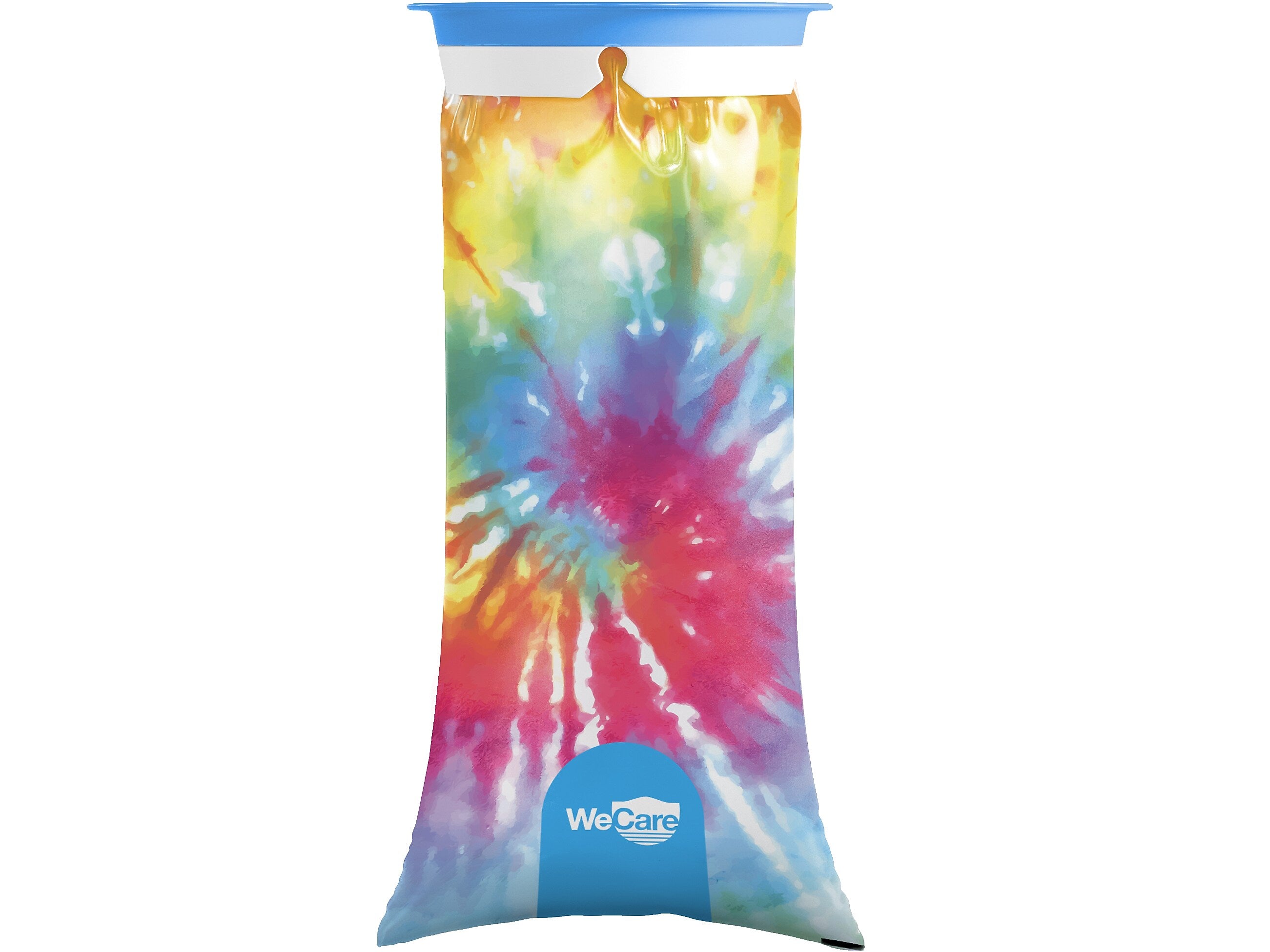 WeCare Tie-Dye Kids' Disposable Emesis Bag for Nausea and Motion Sickness, Multicolor (WC-EMES-T-20)