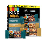 KIND Minis Gluten Free Nut Bar Variety Pack, 0.7 oz., 20 Bars/Box (PHW27964)