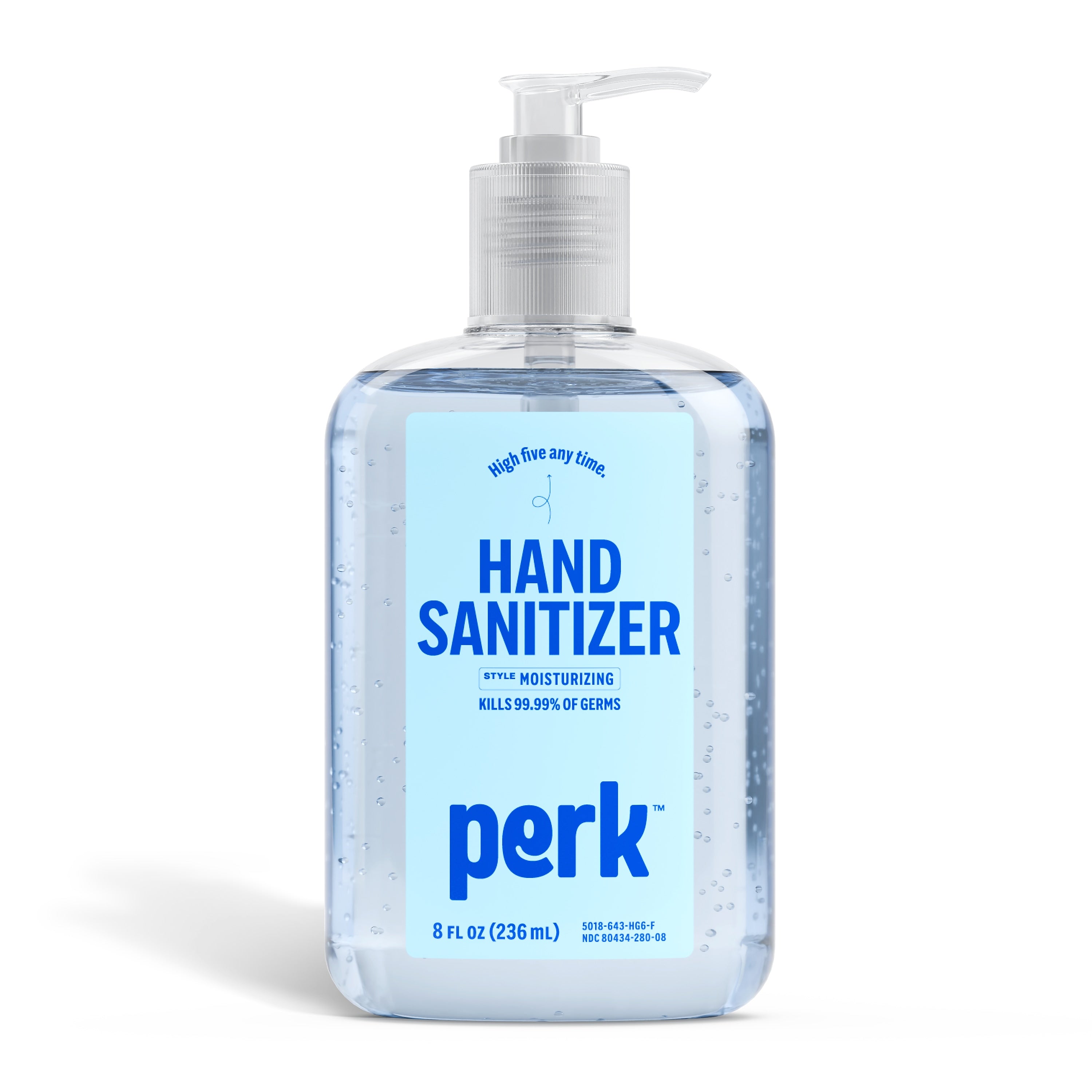 Perk 70% Alcohol Gel Hand Sanitizer, 8 oz. (PK55489)