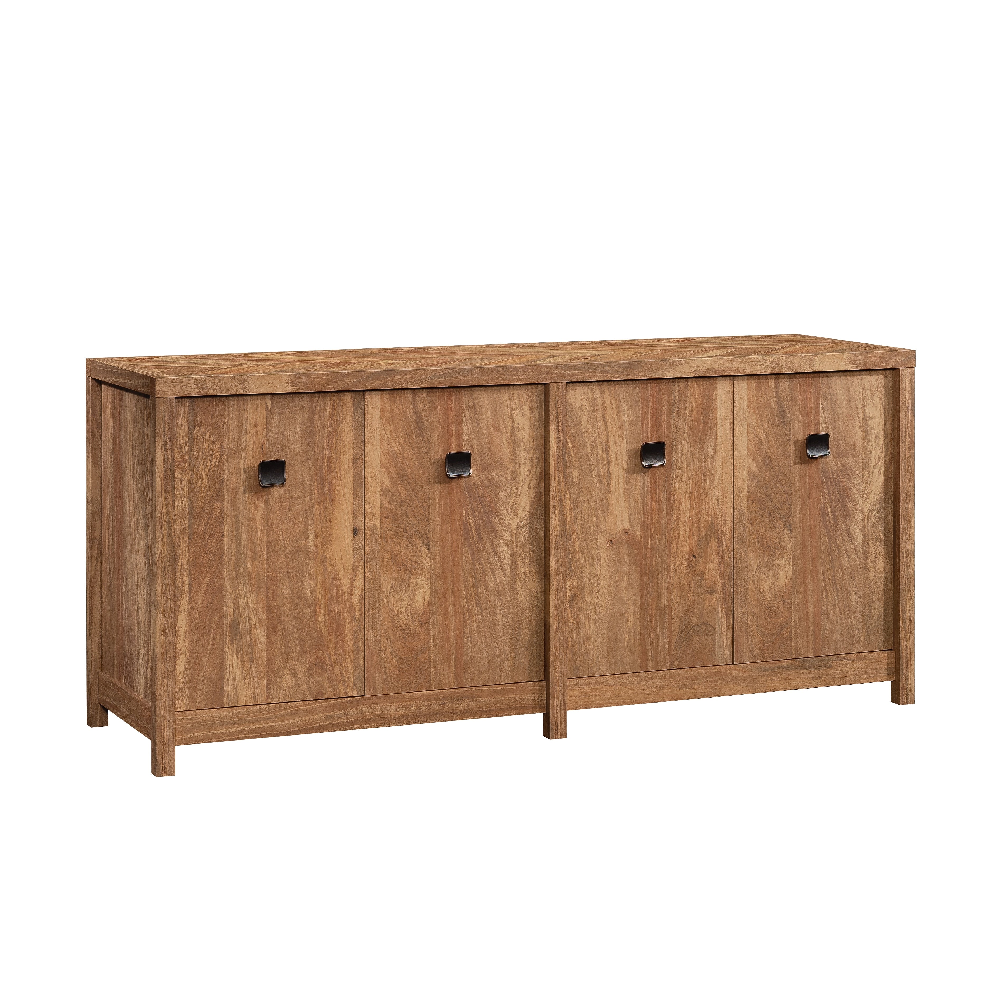 Sauder Cannery Bridge 30"H Storage Credenza with 2 Shelves, Sindoori Mango (429513)