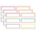 Teacher Created Resources Pastel Pop Rainbow Labels Magnetic Accents, 20/Pack, 3 Packs (TCR77057-3)