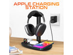 Delton HS1 Headset Stand and Wireless Charger with USB Type-C PD Adapter (DHSWC1)