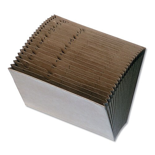 AbilityOne 7520002861722 Expanding File Wallets, A-Z Index, 21 Pocket, No Flap