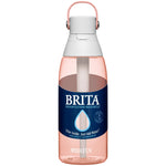 Brita Plastic Filtered Water Bottle, 36 oz., Blush (36525)