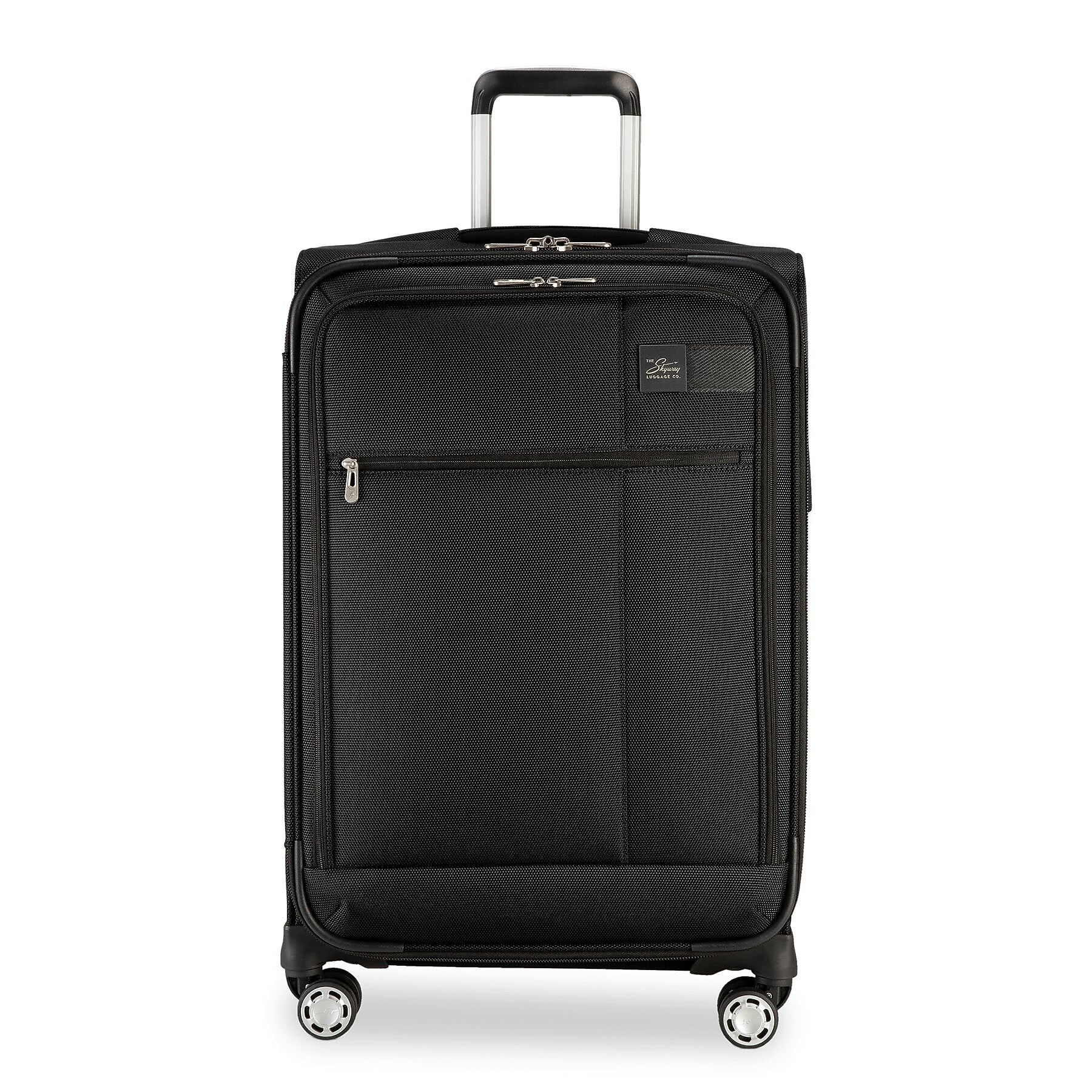 Skyway Luggage Sigma 7.0 24" Suitcase, 8-Wheeled Spinner, Black (177-24"001-4VP)