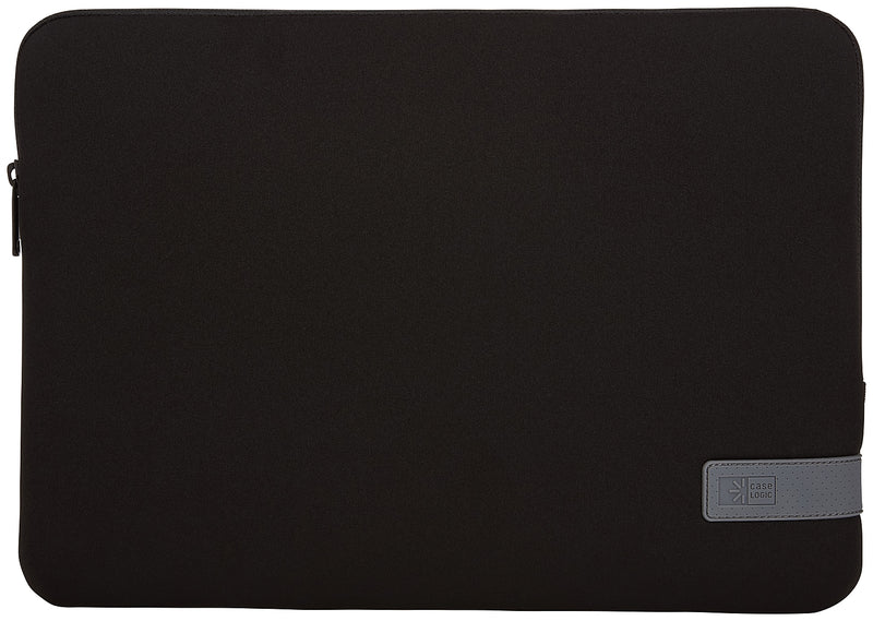 Case Logic Reflect 15.6" Polyester Laptop Sleeve, Shock Absorbing, Black (3203963)