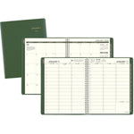 2026 AT-A-GLANCE Recycled 8.25" x 11" Weekly & Monthly Appointment Book Planner, Faux Leather Cover, Green (70-950G-60-26)