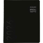 2026 AT-A-GLANCE Contemporary 9" x 11" Monthly Planner, Faux Leather Cover, Black (70-260X-05-26)