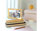 Russell+Hazel 4" x 6" Picture Frame, Acrylic, Gold/Clear (55715)
