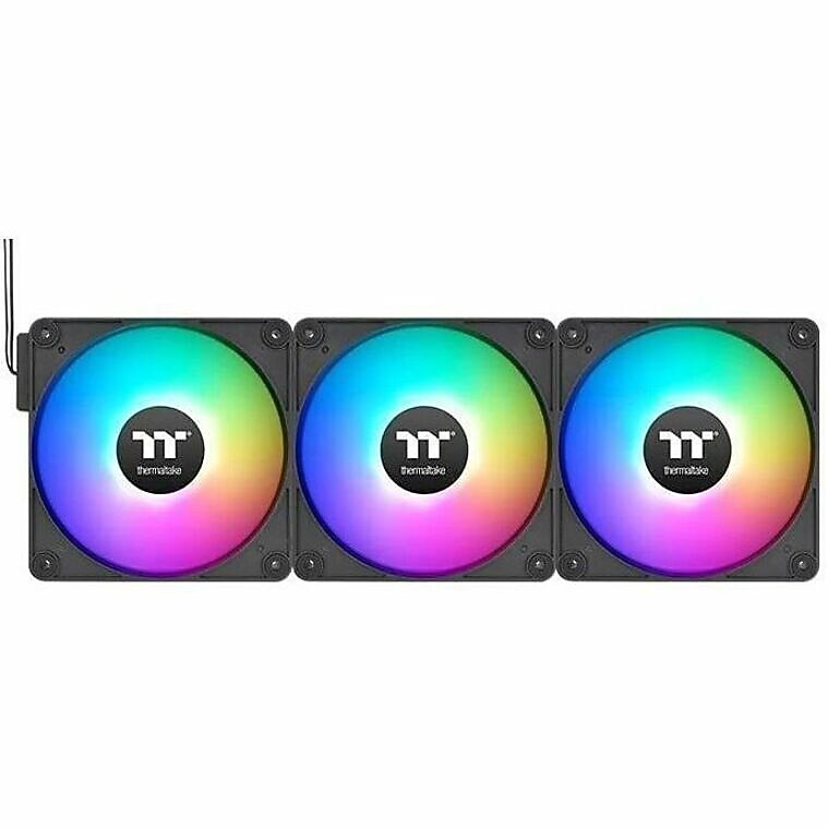 Thermaltake CT140 EX Reverse 140mm Cooling Fans with RGB Lighting (CL-F193-PL14SW-A)