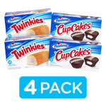 Hostess Twinkie & Cupcake Variety Pack, 4/Pack (600-04134)