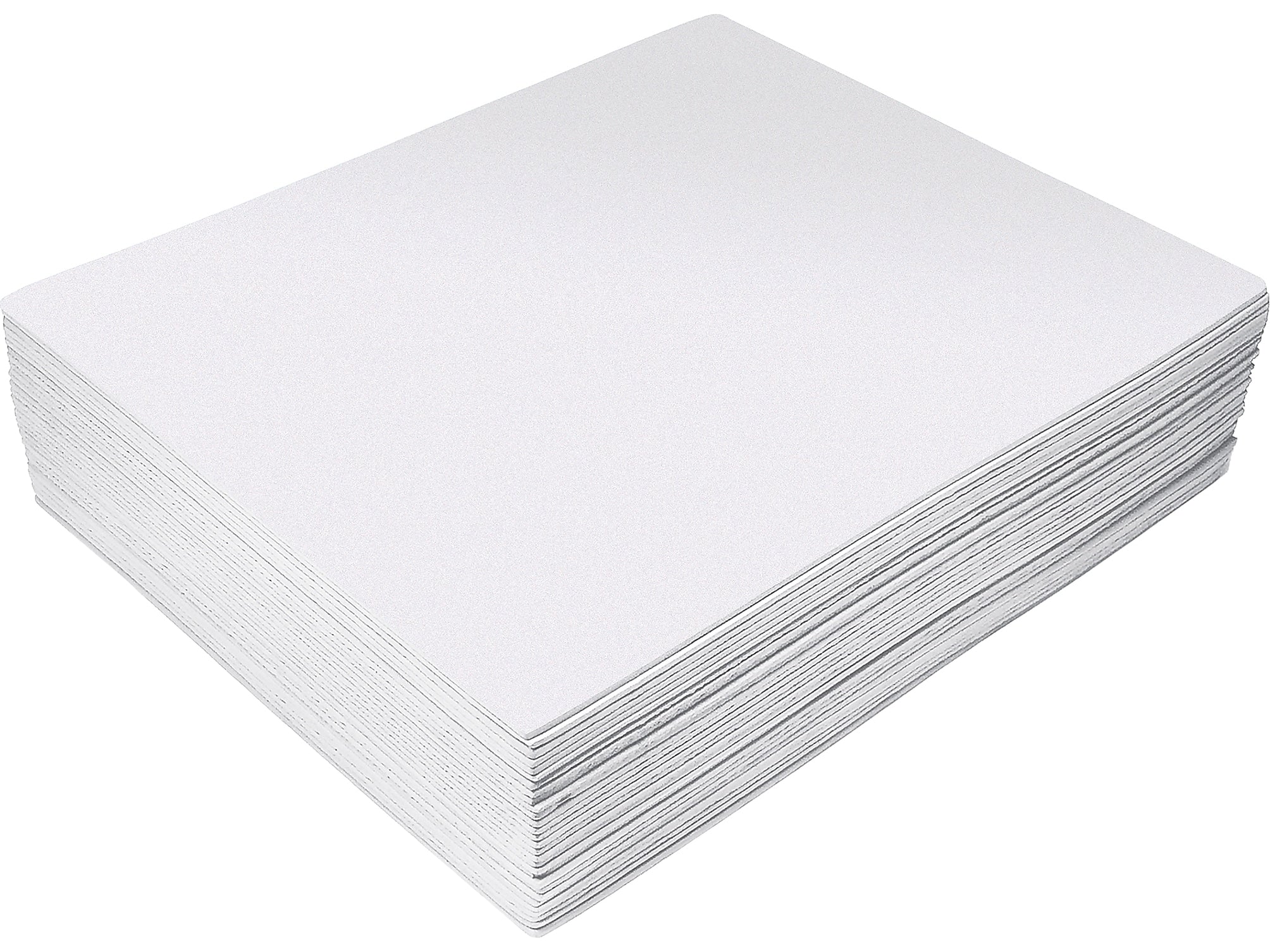 Better Office EVA Foam Sheet, White, 30/Pack (01219)