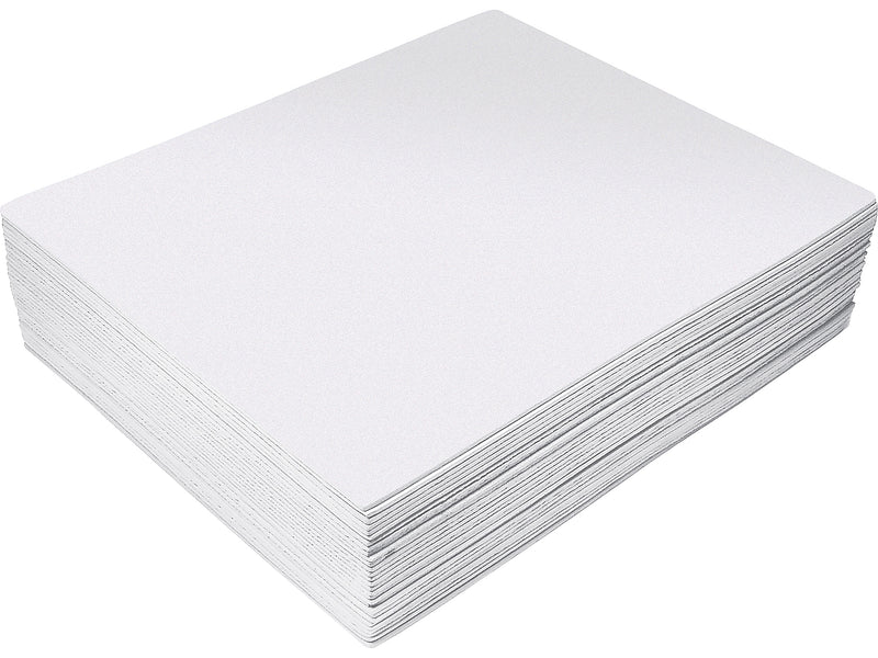 Better Office EVA Foam Sheet, White, 30/Pack (01219)