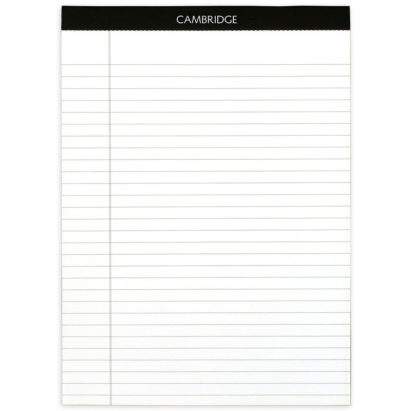 2026 AT-A-GLANCE Executive 11" x 9" Monthly Padfolio Refill, White/Black (70-909-10-26)