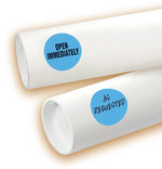 Avery Easy Peel Laser/Inkjet Color-Coding Labels, 1-1/4" Dia, Light Blue, 400 Labels/Pack (5496)
