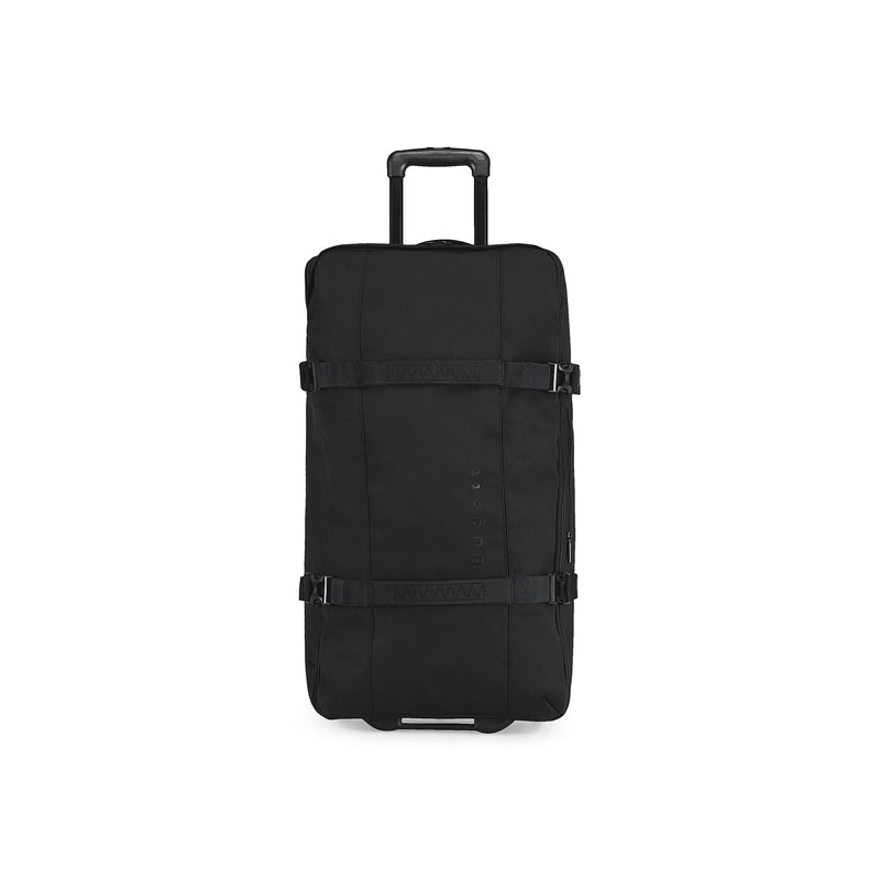 Bugatti Black 28" Polyester Telescoping Travel Duffel with Wheels, Black (DUFW9528BU-BLA)