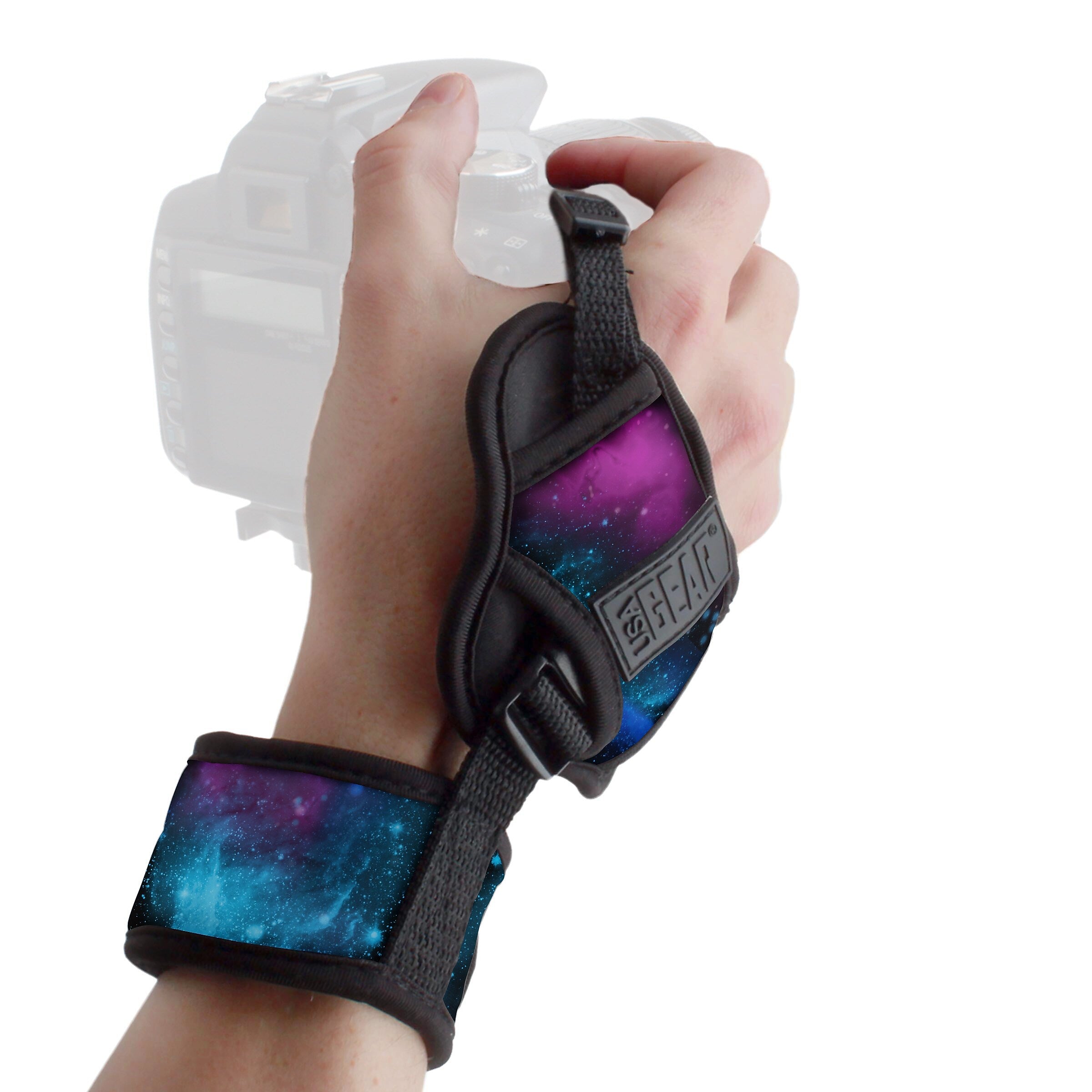 USA GEAR Camera Hand Grip Strap, Galaxy (GRCMDG0110GAEW)
