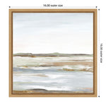 Amanti Art Vastness I (Landscape) by Eva Watts Framed Canvas Wall Art Print, 16" x 16" (A42675376581)