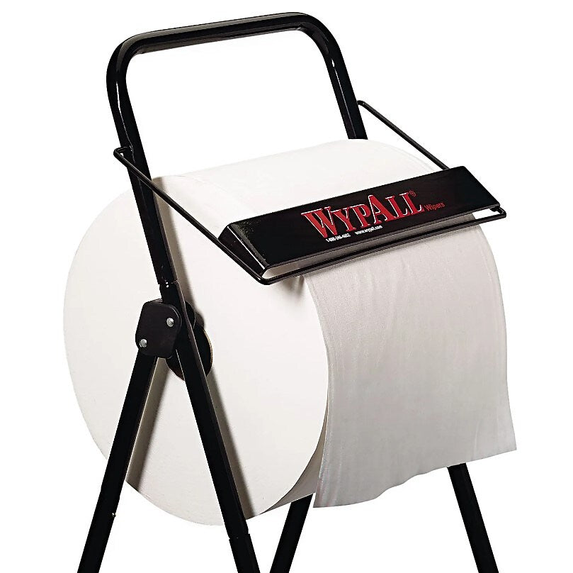 WypAll Jumbo Roll Dispenser, Metal, Black (80595)