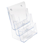Staples® Literature Holder for Magazines, 8.25" x 11.7", Clear Plastic (77301)