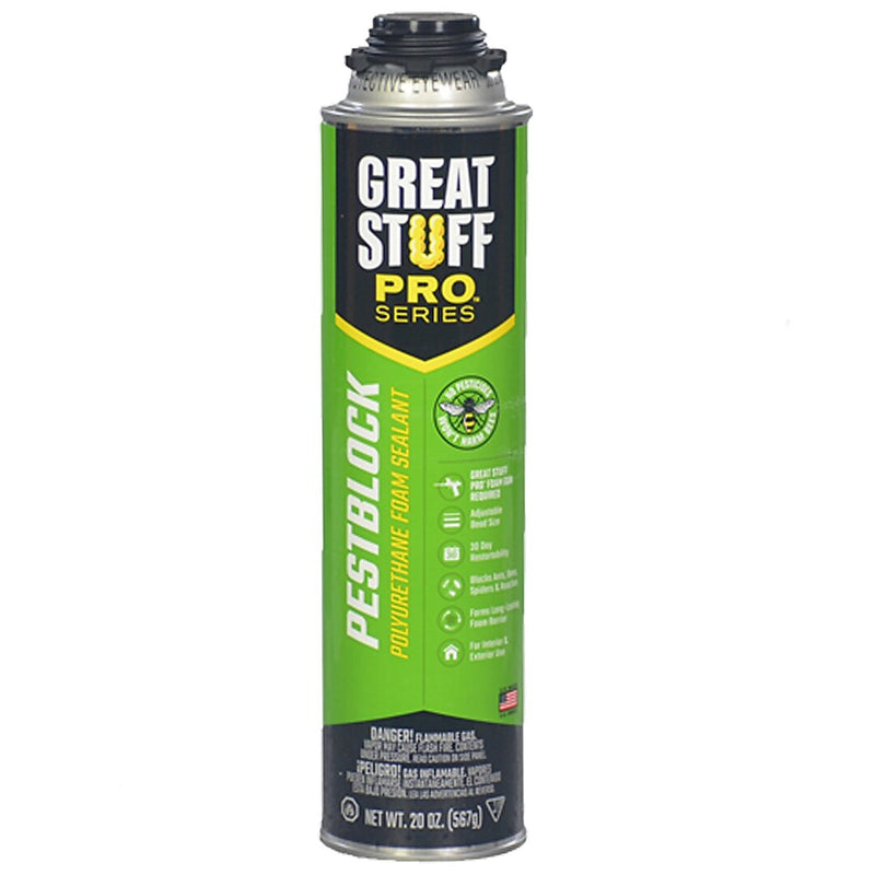 Great Stuff Pestblock Pro Gaps & Cracks Foam Sealant Contractor Kit (KTGS 3754)