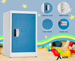 AdirOffice 24"H Single Tier Blue Storage Locker (ADI629-02-BLU-DL)